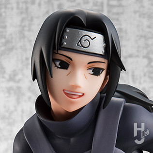 うちはイタチのフィギュアのアップ画像