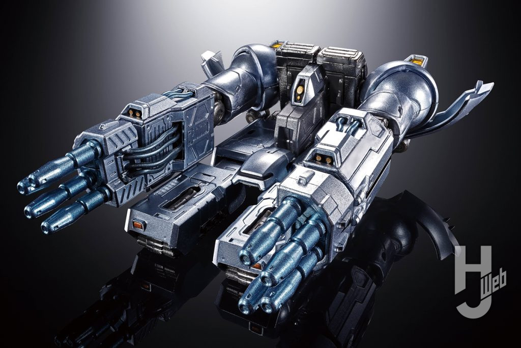 腕部に変形するガンダルヴァ