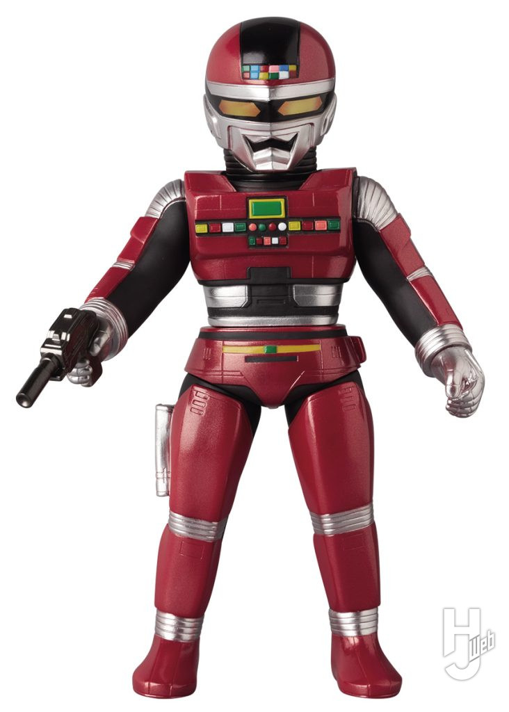 ソフビフィギュアシャリバン (シャイニングレッド・クライムバスターVer.)の画像