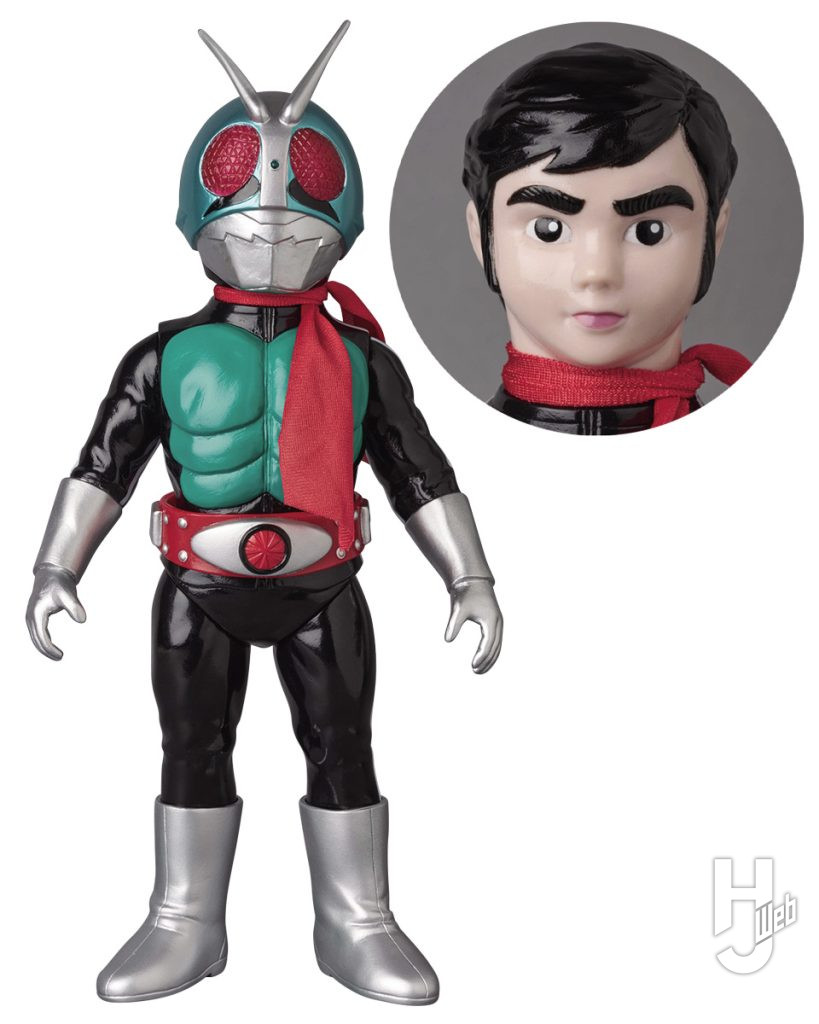 ソフビフィギュア仮面ライダー新1号(DX版)の画像