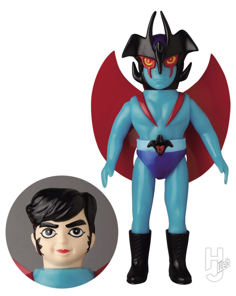 ソフビフィギュアデビルマン (青蓄光)の画像
