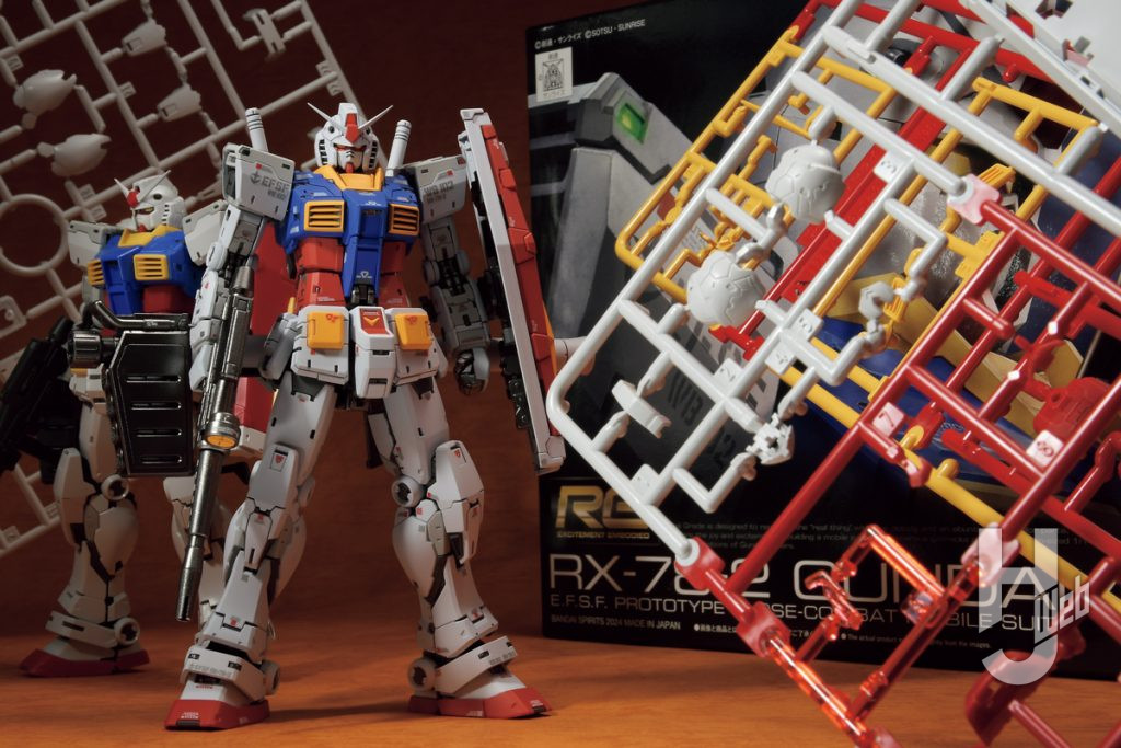 RGガンダムVer.2.0　ランナー塗装のススメのメイン画像