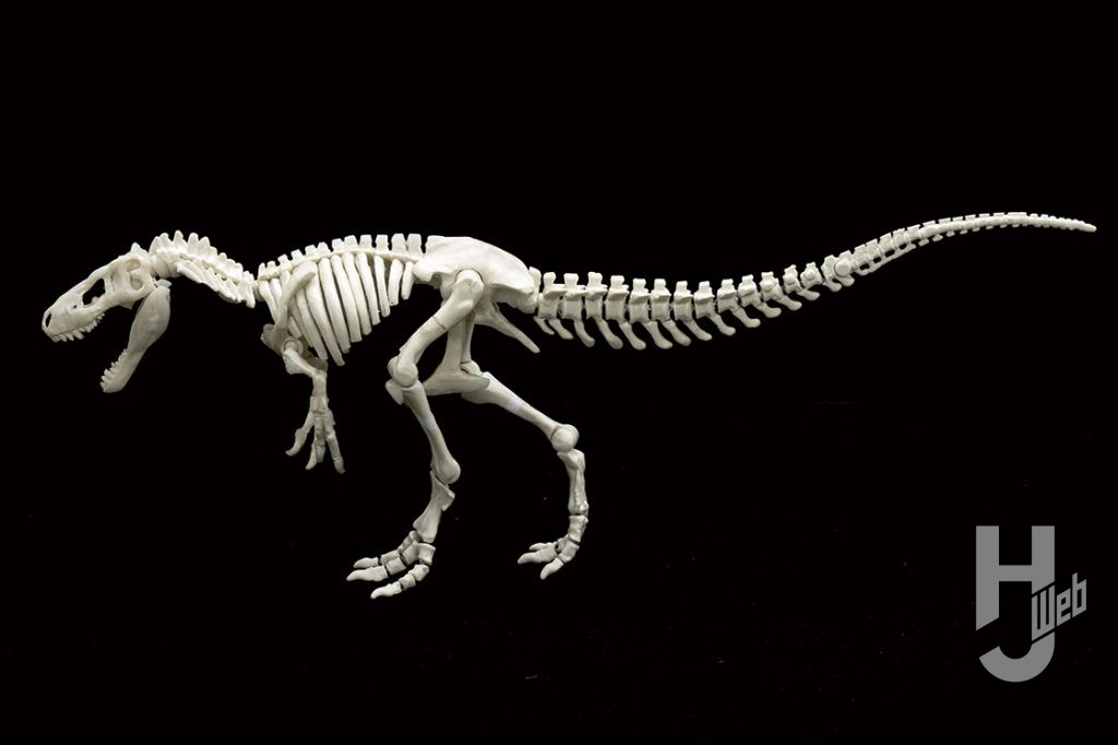 ドリプトサウルスのプラモデルの全体画像その5