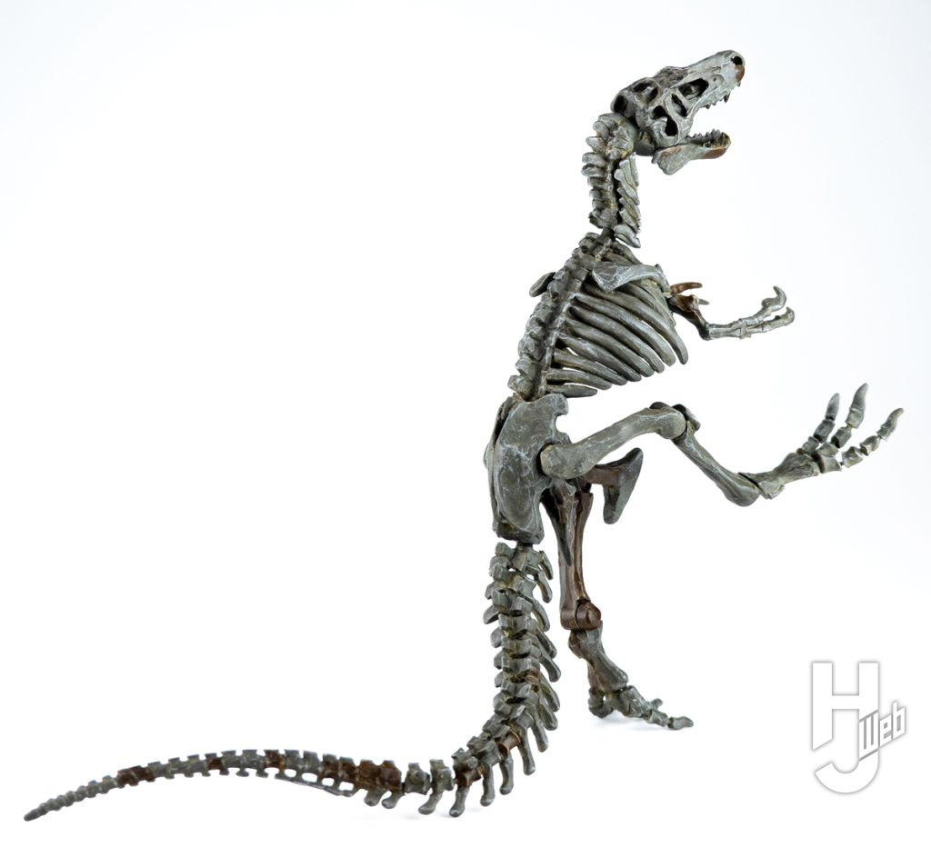 ドリプトサウルスのプラモデルの全体画像その2