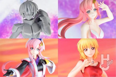 Lucreaらいと「ラクス・クライン 水着Ver.」彩色見本「シン・アスカ パイロットスーツVer.」原型が初展示！GGG「ラクス・クライン 艦長服Ver.」「カガリ・ユラ・アスハ パイロットスーツVer.」の彩色見本も展示！【機動戦士ガンダムSEED FREEDOM】