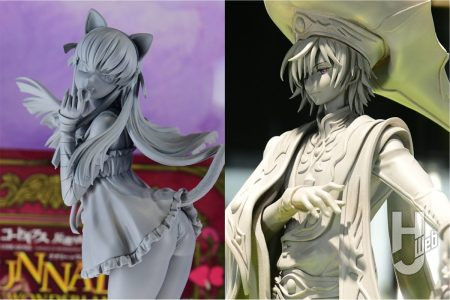 「CLAMP works in ルルーシュ・ヴィ・ブリタニア」原型が初展示！「ナナリーinワンダーランド チェシャ猫 C.C.」原型展示や「ポプテギアス」立体化も決定【コードギアス】