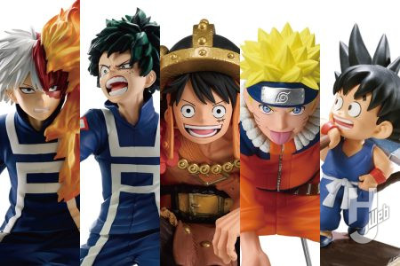 『ヒロアカ』THE AMAZING HEROES 体育祭ver.や『ワンピース』KING OF ARTIST MONKEY.D.LUFFY-エルバフ-など新作プライズキャラクターフィギュア登場！【BANDAI SPIRITS プライズ事業部】