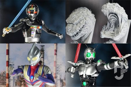 UA Monsters ゴジラ(1995)、デストロイア、スペースゴジラにUA ウルトラマンティガ、ギャバン、シャドームーン等大スケールフィギュアが勢ぞろい【メガホビEXPO2026】
