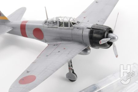 「帝国海軍 零式艦上戦闘機二一型（三菱製・前期型）“空母赤城”」マーカー＆ペンタイプのマテリアルを活用して成型色仕上げ！【スケールモデルの“神レシピ”】