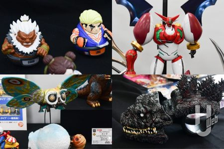 グレートザウルス「モスラ」やPOSE＋ METAL HEAT「真ゲッター1」、「World in Your Pocket ストリートファイター6」や「ゴジラ ー0.1 梱包テープカッター」など展示レポート【スーパーフェスティバル95】