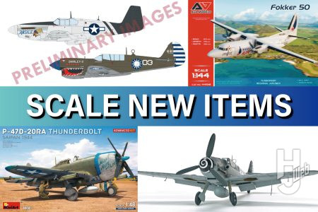「P-40N」と「P-51B/C」を各1機製作できるコンボセットが10月に発売予定！WWII時の「ドイツ軍用ドロップタンク＆爆弾」など、エアモデル新商品を一挙に紹介！
