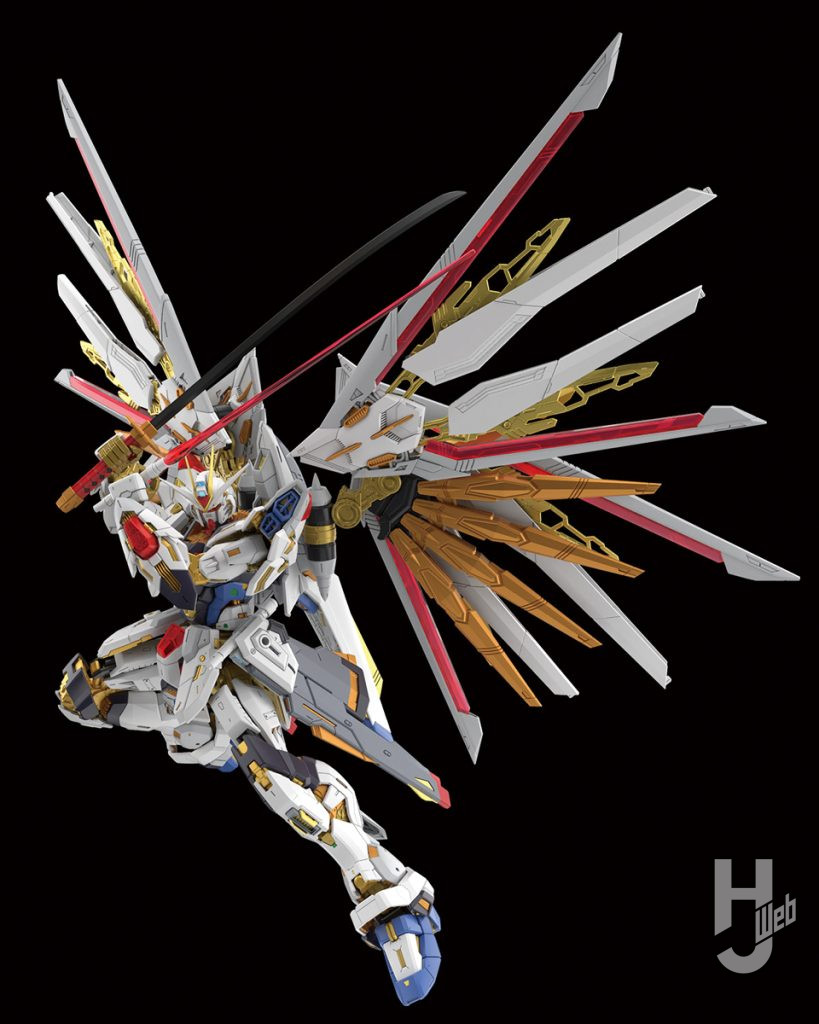 マイティーストライクフリーダムガンダムのプラモデルのイメージ画像