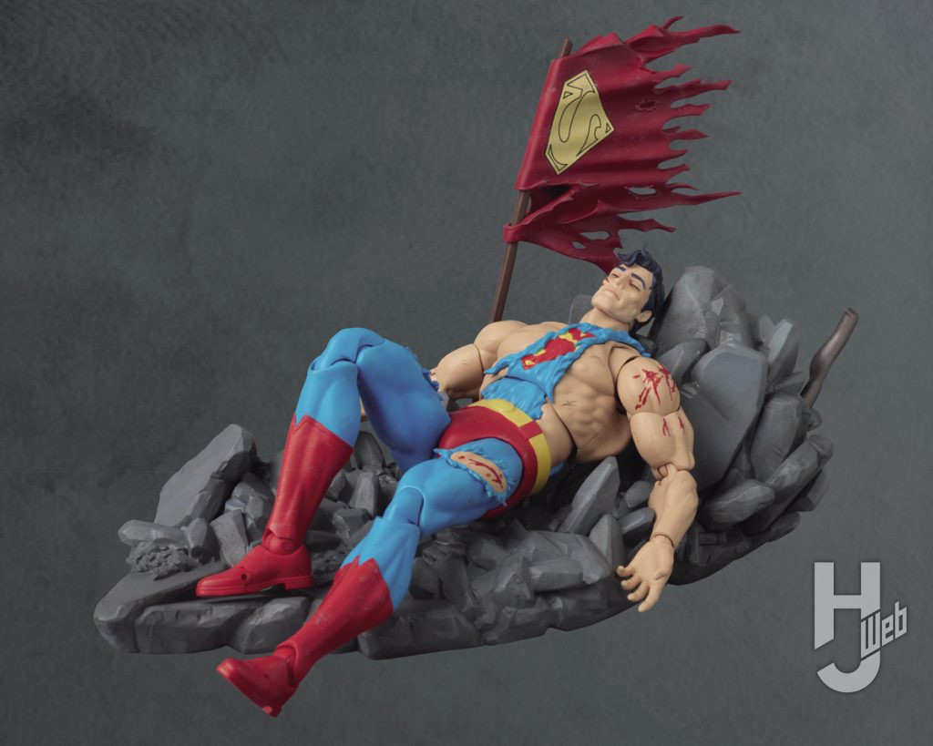 スーパーマンの可動フィギュアのメイン画像