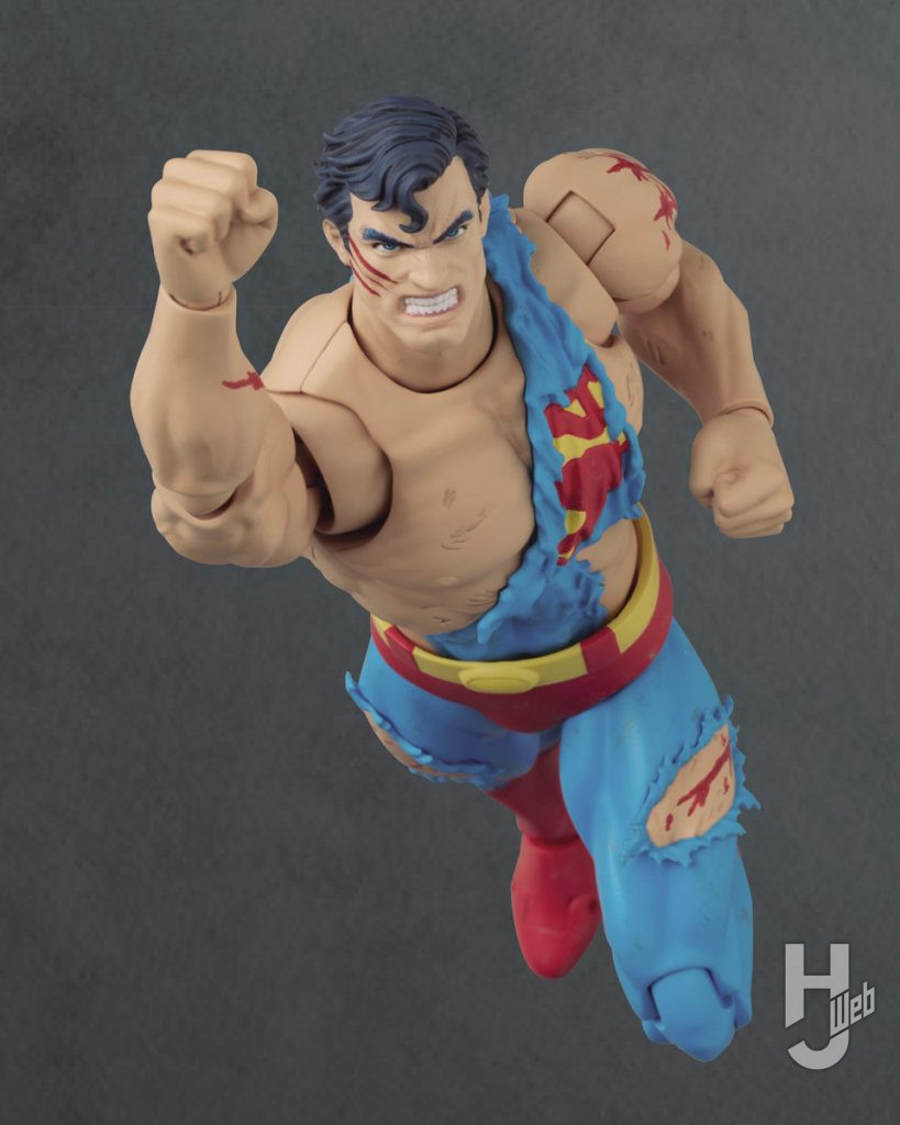 スーパーマンの可動フィギュアの全体画像その1