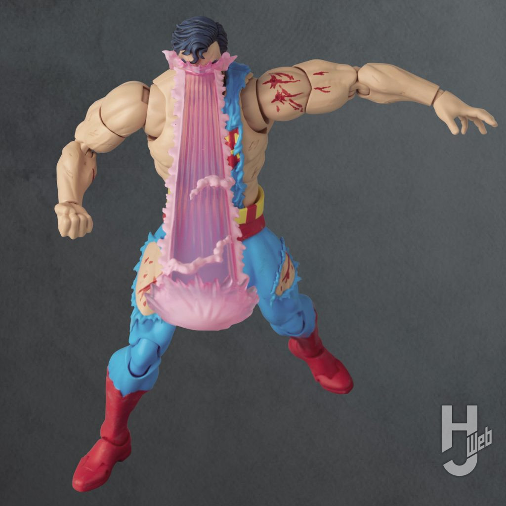 スーパーマンの可動フィギュアの全体画像その2