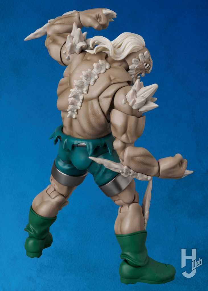 ドゥームズデイの可動フィギュアの全体画像その2