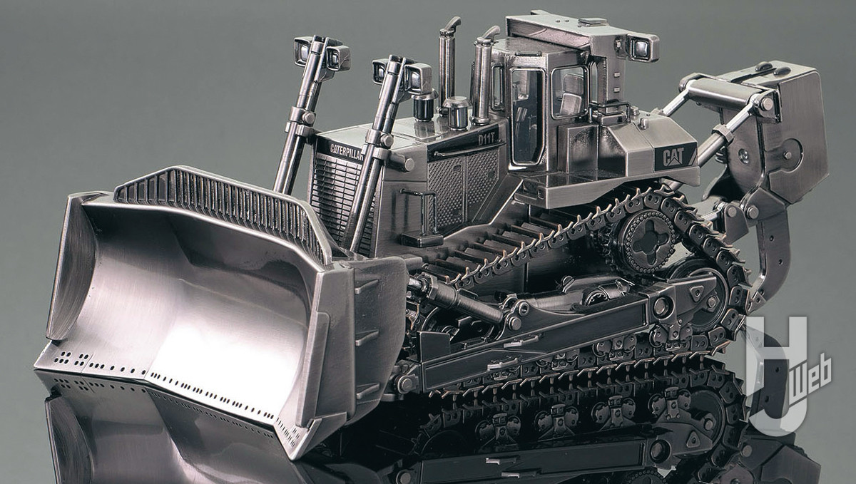 記念モデル キャタピラー CAT D11T ブルドーザ アンティークシルバー