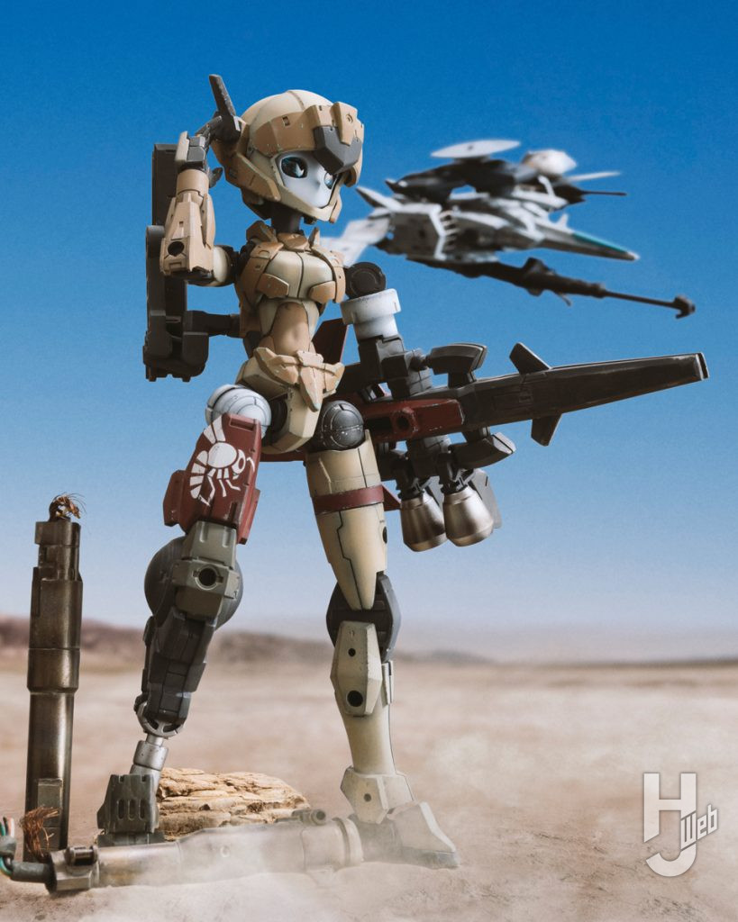 アチェルビータイプXのプラモデルのカスタマイズ作例のメイン画像