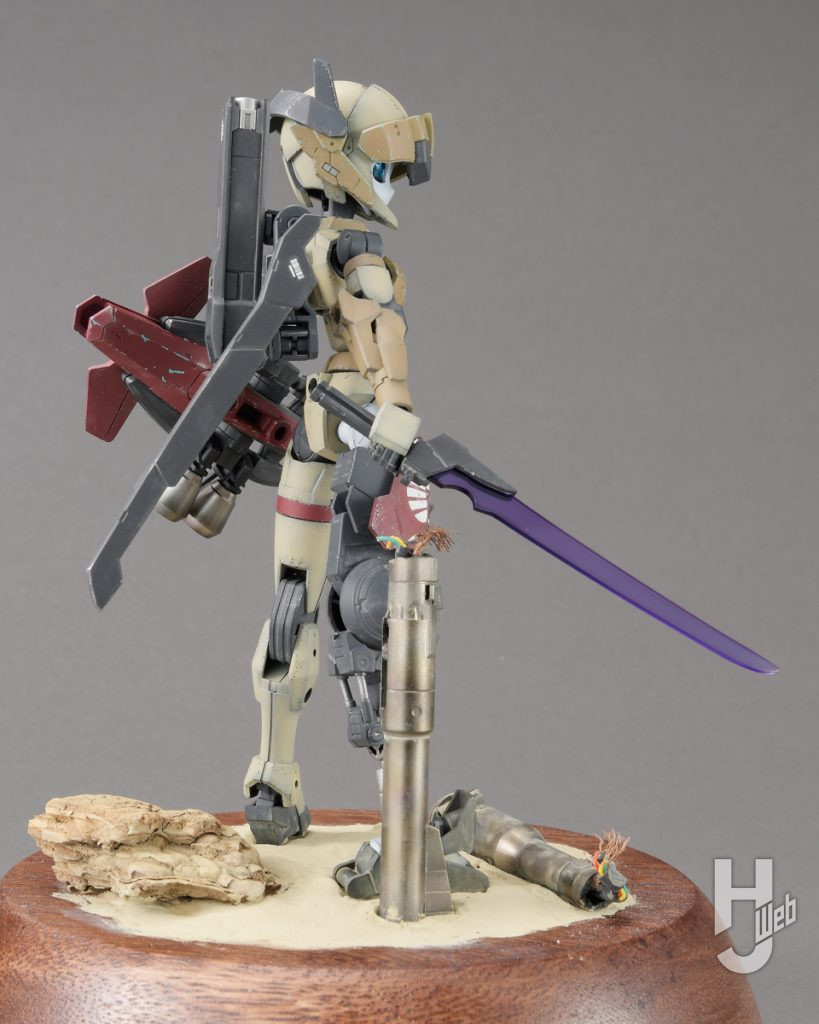 30MMアチェルビーのプラモデルのカスタマイズ作例の全体画像その2