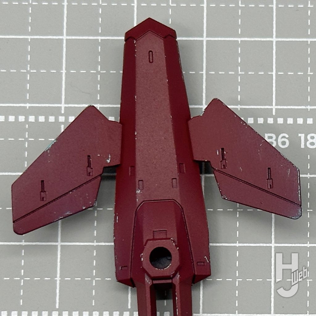 支援機のプラモデルの製作の画像その7