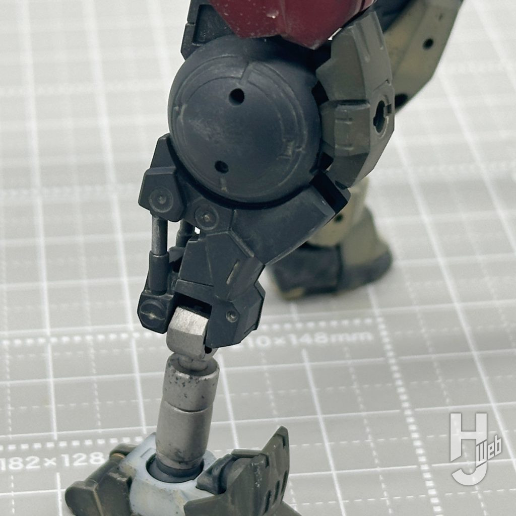 支援機のプラモデルの製作の画像その10