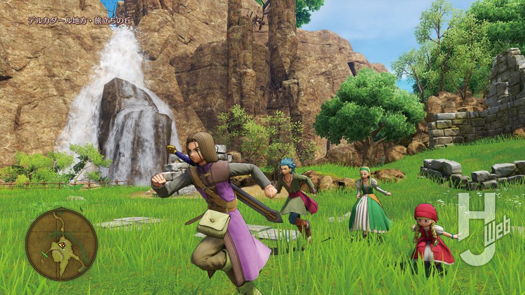 ドラゴンクエストXI　過ぎ去りし時を求めて S　ゲーム画面