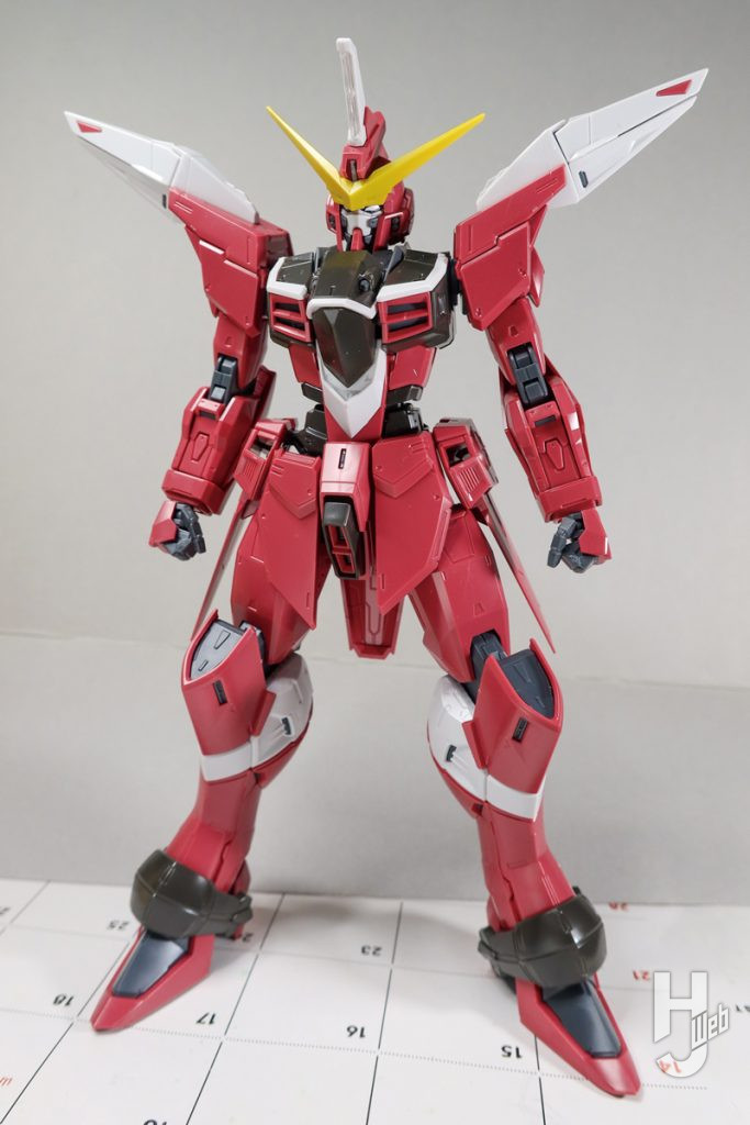 MG ジャスティスガンダムの製作の画像その1