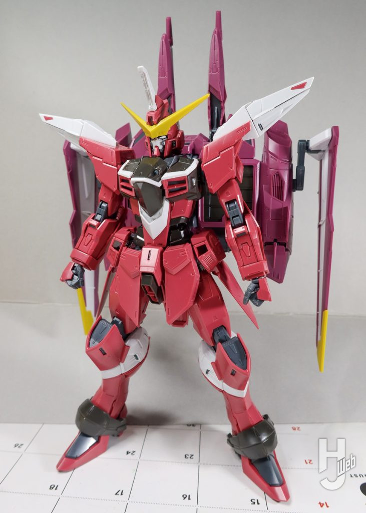 MG ジャスティスガンダムの製作の画像その2