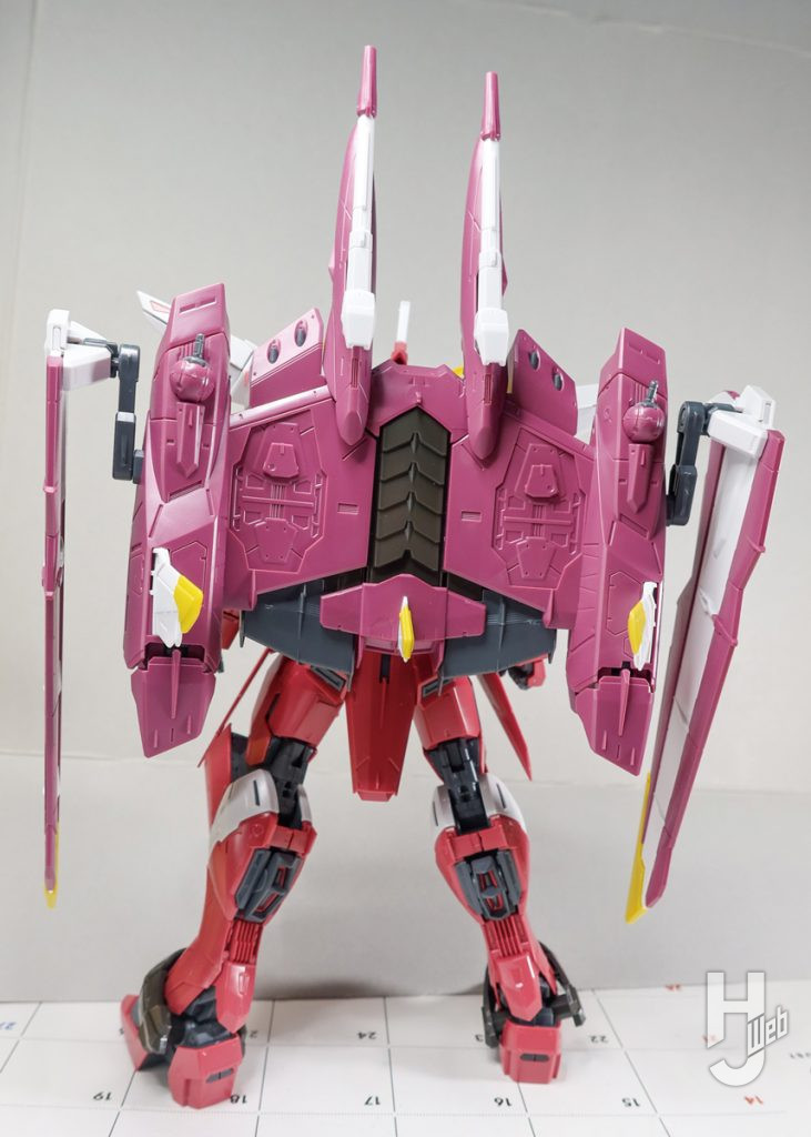 MG ジャスティスガンダムの製作の画像その3