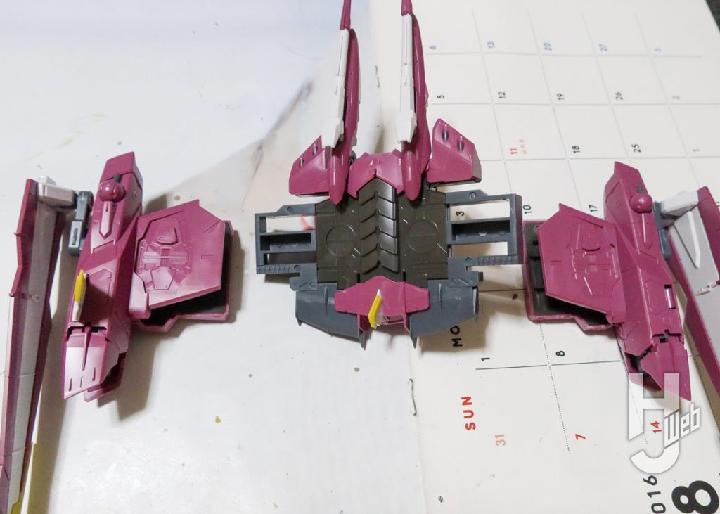 MG ジャスティスガンダムの製作の画像その4