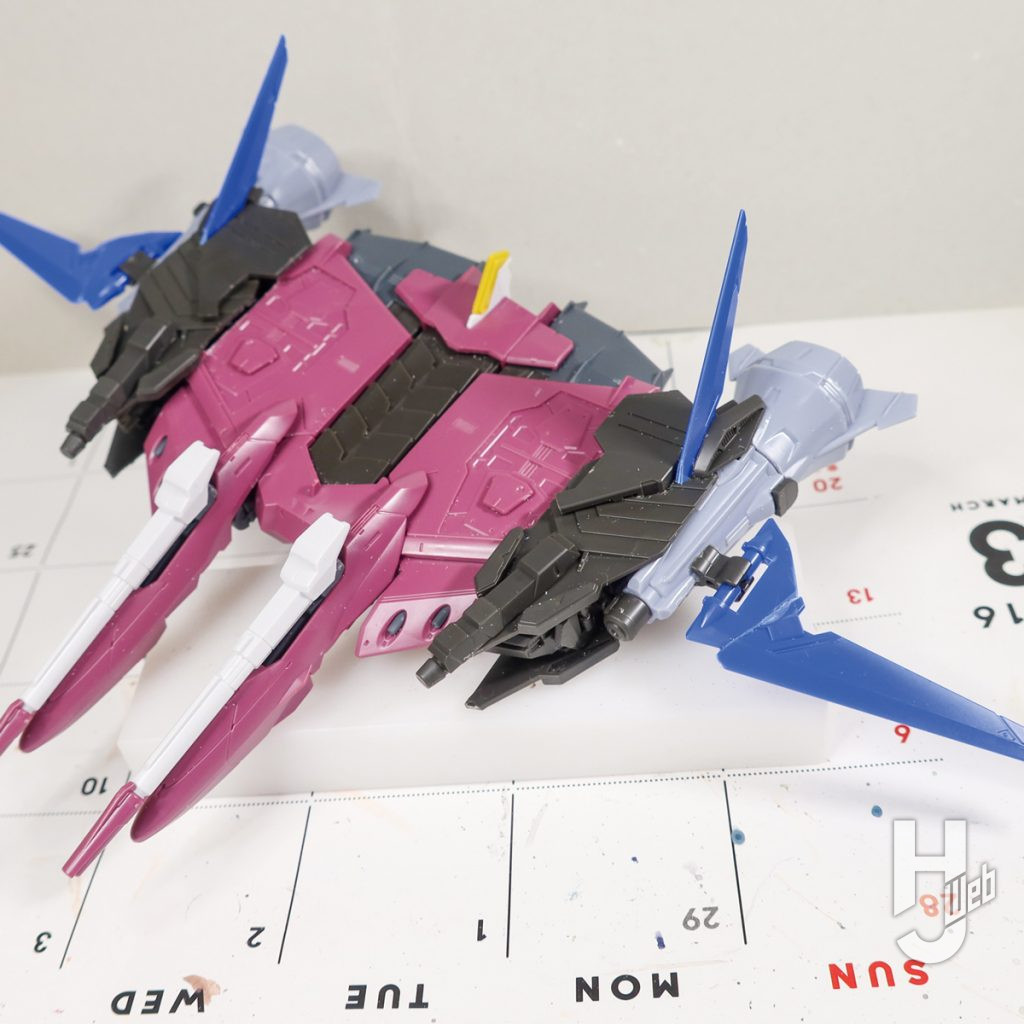 MG ジャスティスガンダムの製作の画像その22