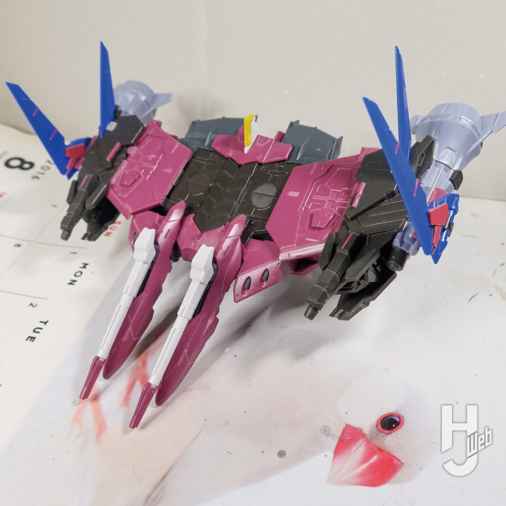 MG ジャスティスガンダムの製作の画像その23