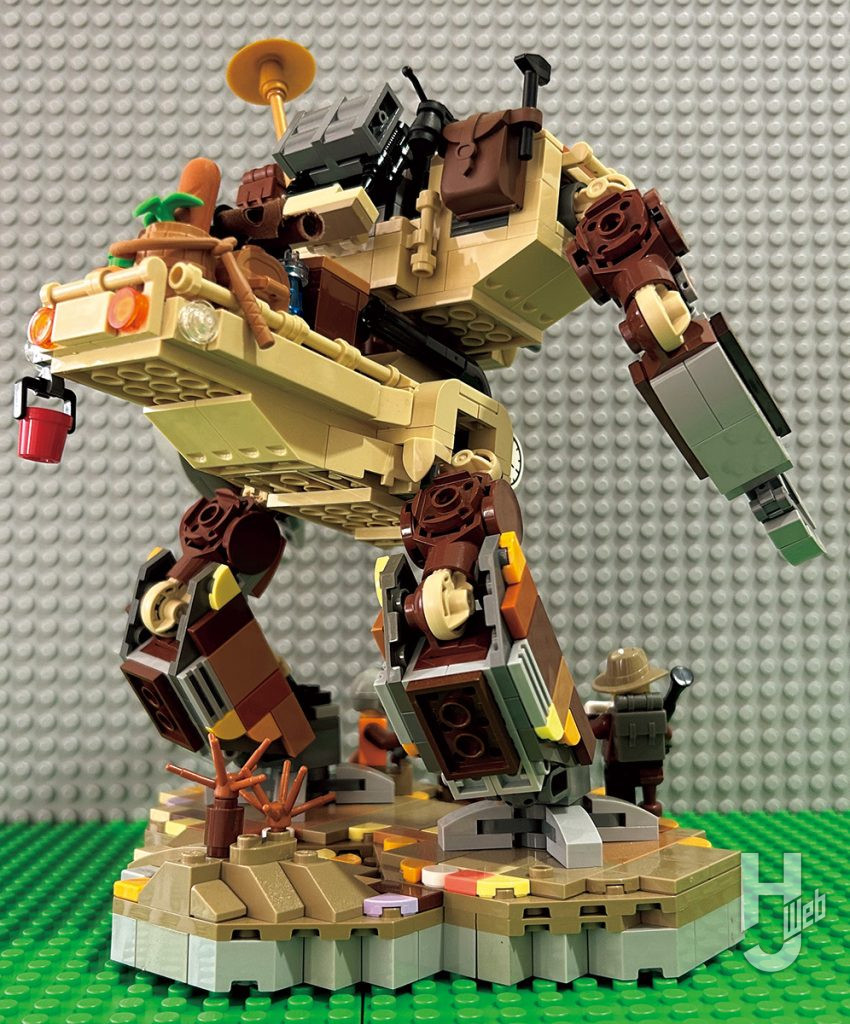 「ウォーカーマシン ギャロップ・タイプ」　背面