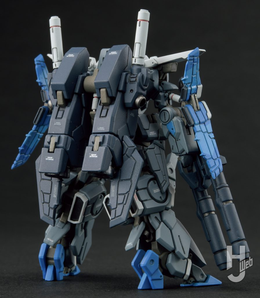 ガンダムアーティファクト ベストセレクションのZZガンダムの作例の画像