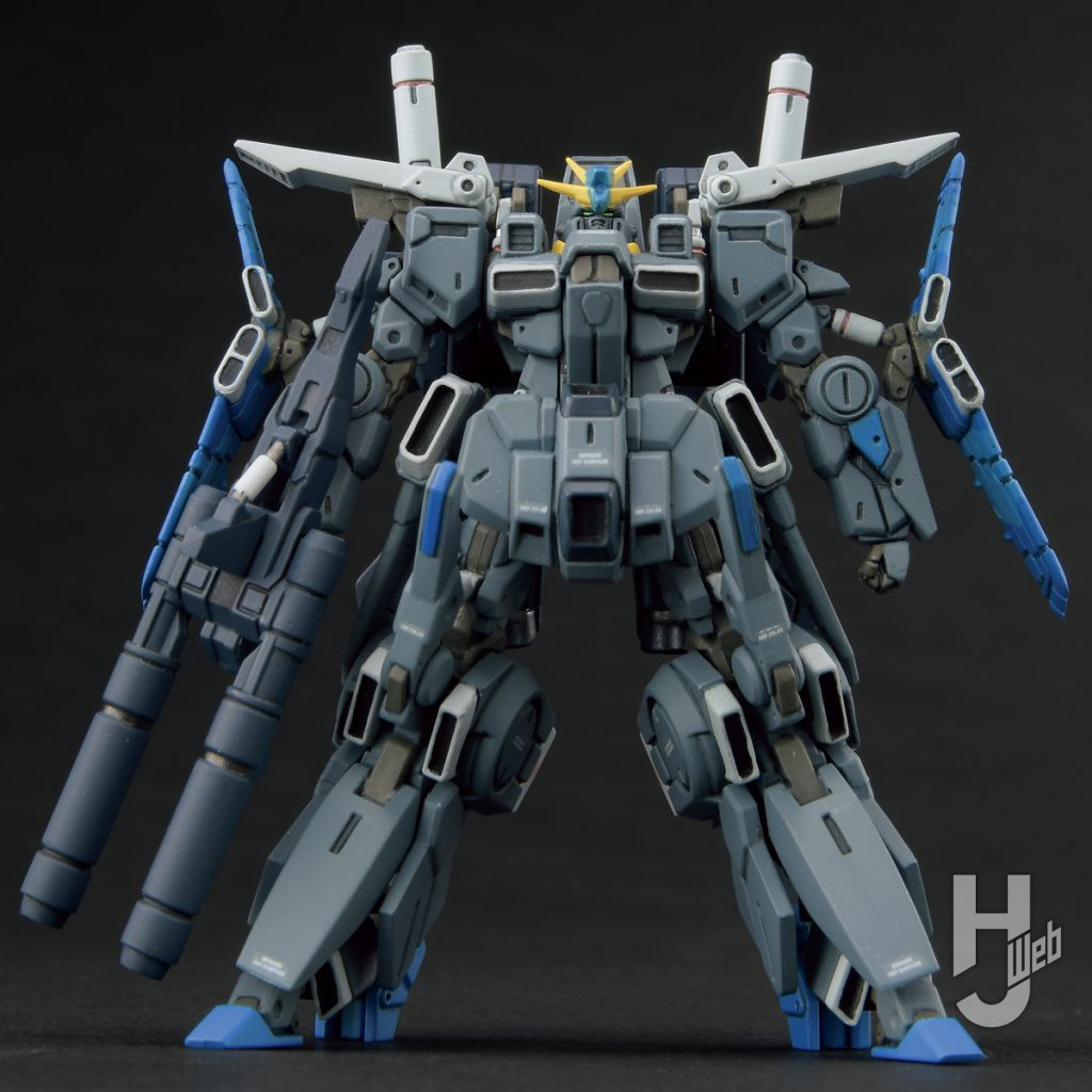 ガンダムアーティファクト ベストセレクションのZZガンダムの作例の画像
