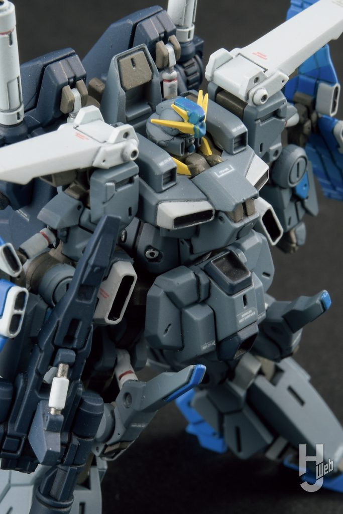 ガンダムアーティファクト ベストセレクションのZZガンダムの作例の画像