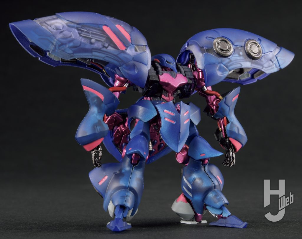 ガンダムアーティファクト ベストセレクションのZキュベレイの作例の画像