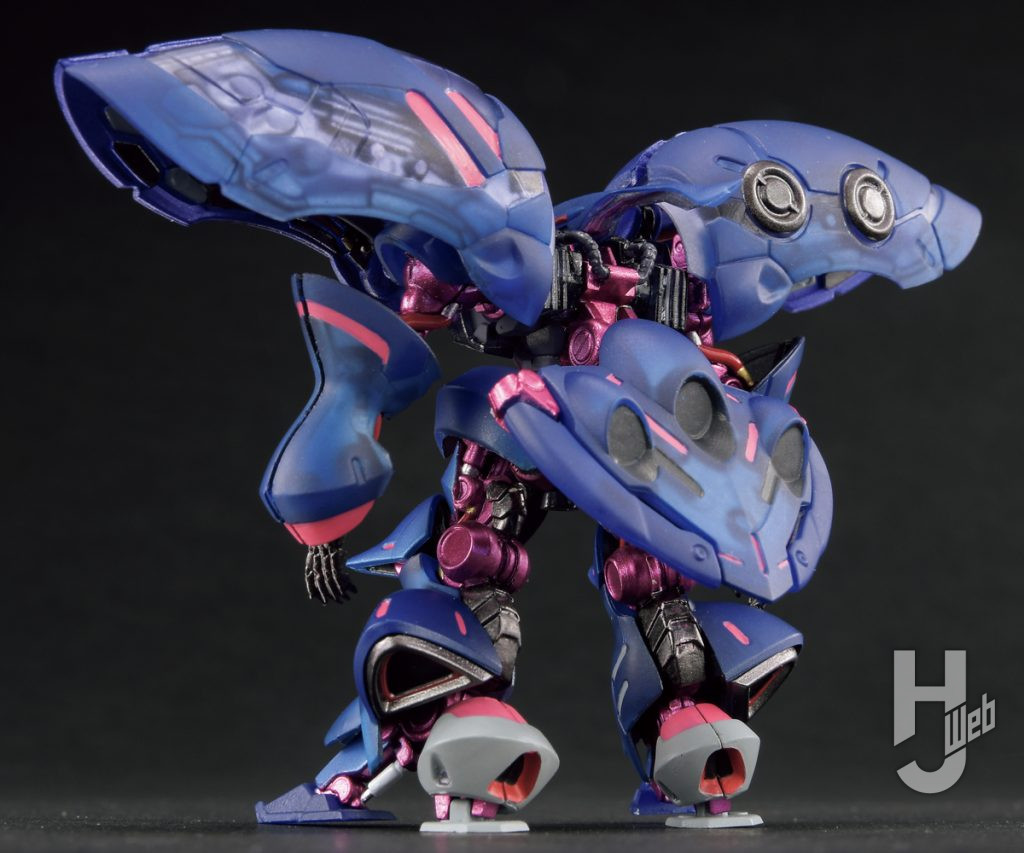 ガンダムアーティファクト ベストセレクションのZキュベレイの作例の画像