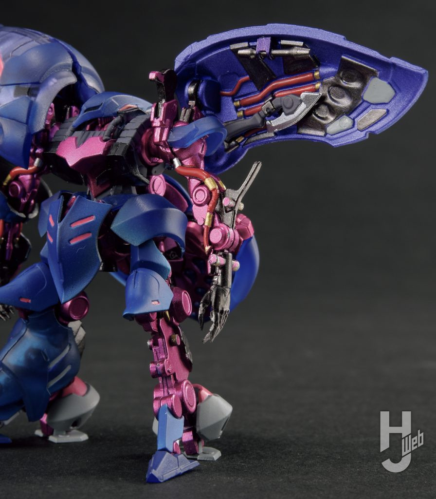 ガンダムアーティファクト ベストセレクションのZキュベレイの作例の画像
