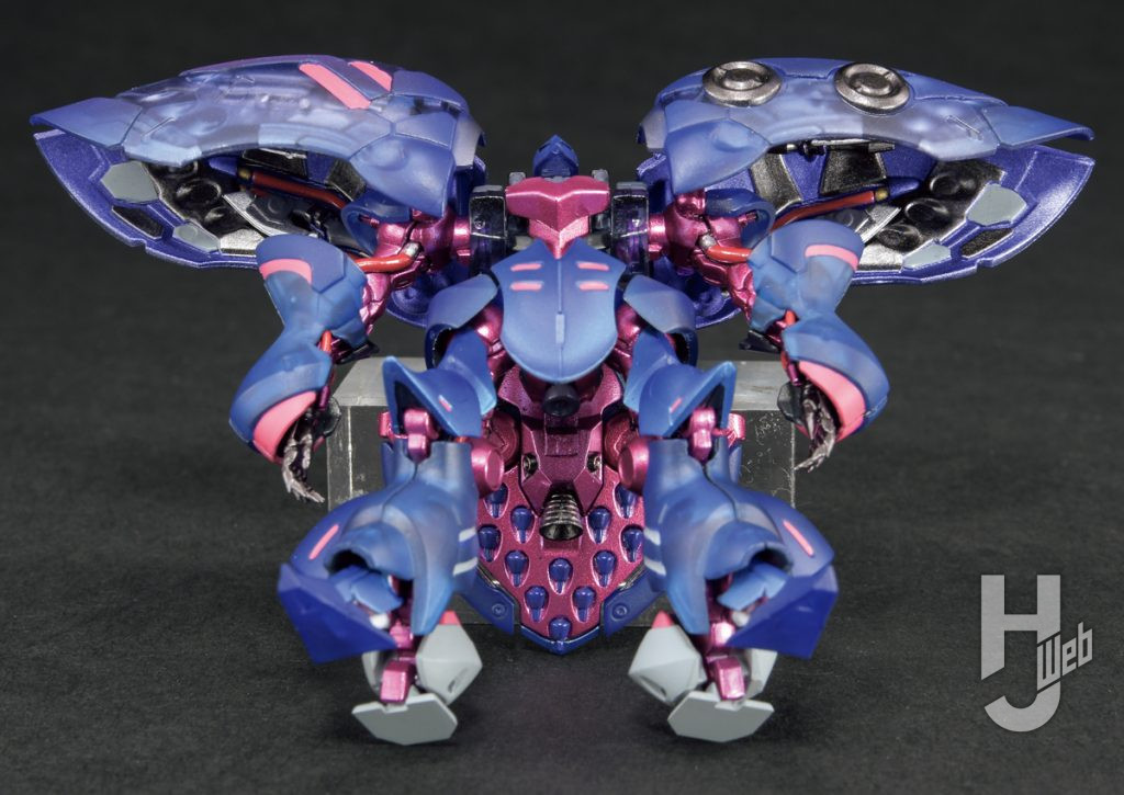 ガンダムアーティファクト ベストセレクションのZキュベレイの作例の画像