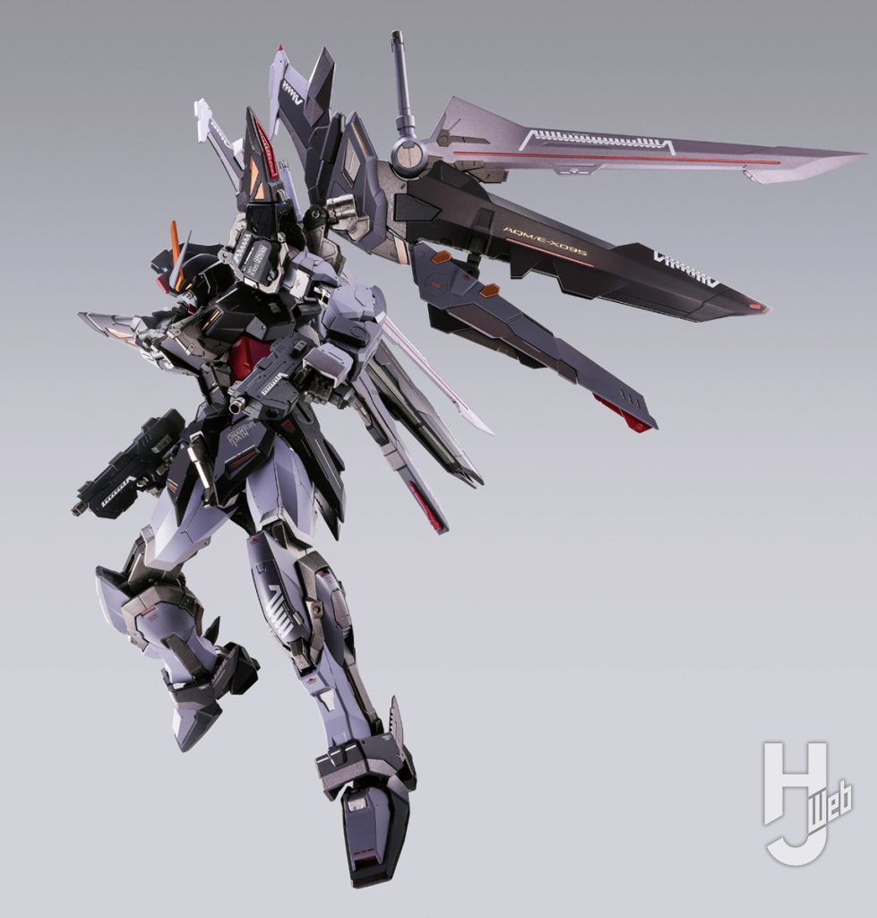 ストライクノワールガンダムの可動フィギュアの画像