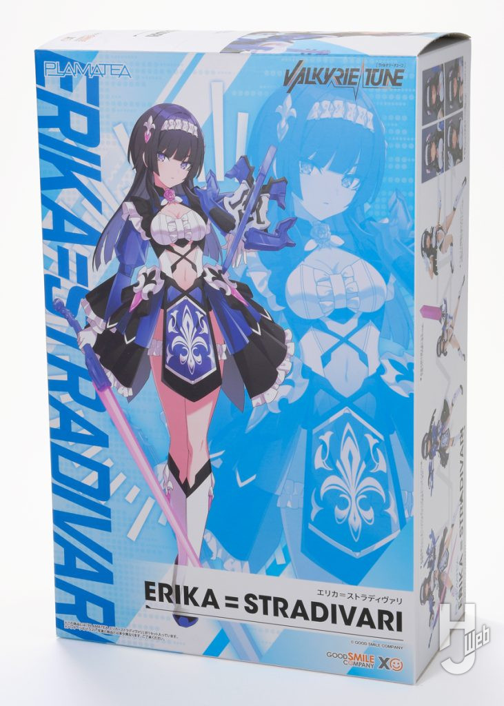 エリカ＝ストラディヴァリのプラモデルのパッケージの画像