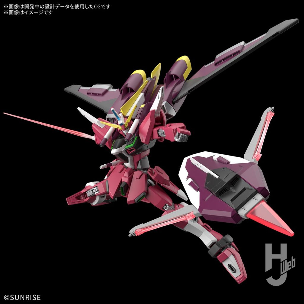 HG 1/144 インフィニットジャスティスガンダム&ブースターユニット(仮)の画像
