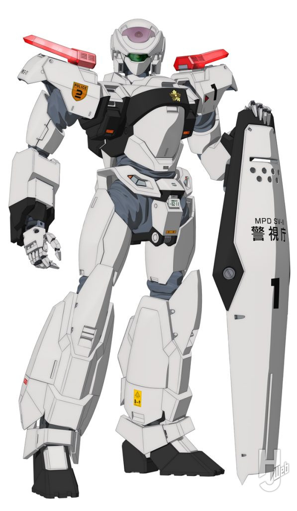 『機動警察パトレイバー EZY』File 3のAV-17 センチネル画像