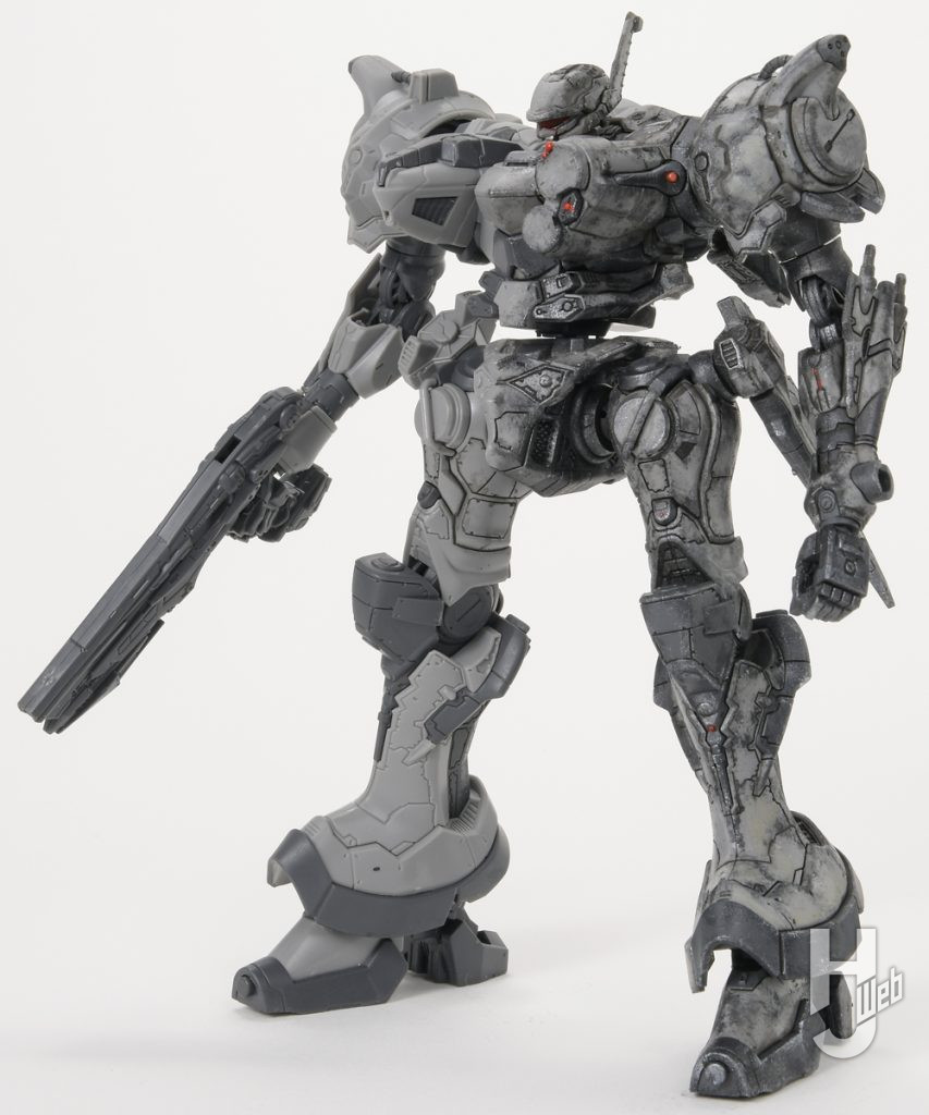 アクリルガッシュで塗装した30MM ARMORED CORE Ⅵ FIRES OF RUBICON ARQUEBUS CORPORATION VP-40Sの画像