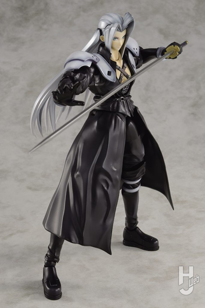 セフィロスのプラモデルの全体画像その1