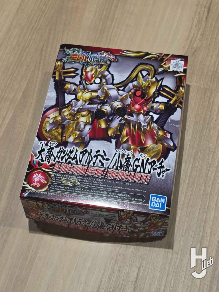 SD 三国創傑伝 大喬ガンダムアルテミー/小喬GNアーチャー