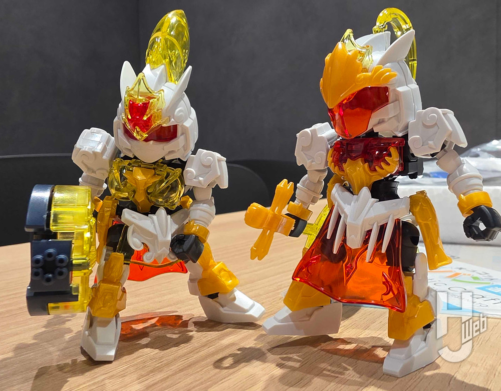 SD 三国創傑伝 大喬ガンダムアルテミー/小喬GNアーチャー素組み
