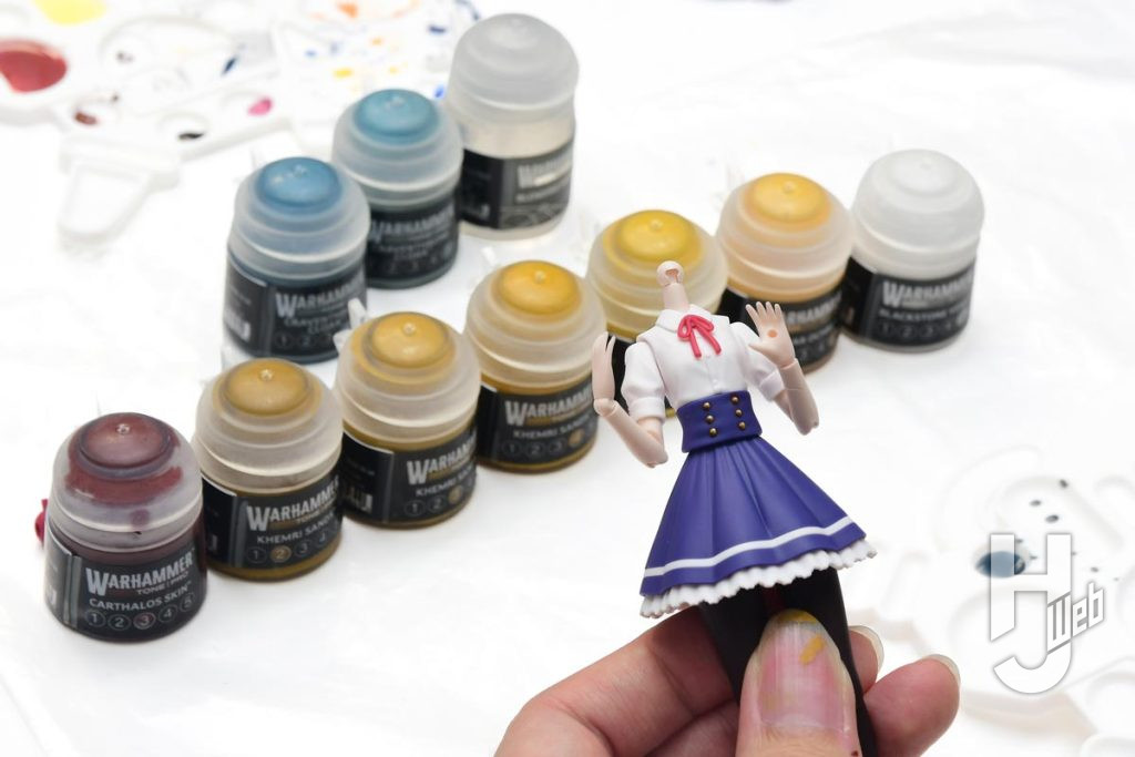 ウォーハンマートーンプロと創彩少女庭園 白雪ちゃんの画像