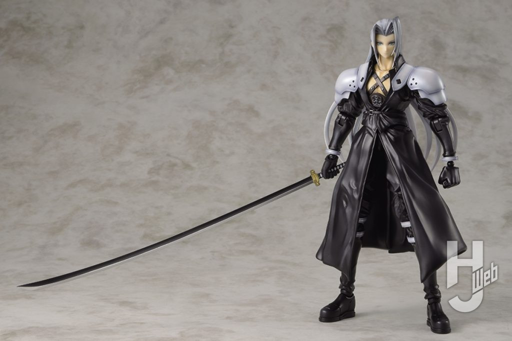 セフィロスのプラモデルの全体画像その3